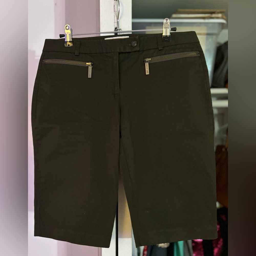 Size 6 Michael Kors Dark Brown Shorts